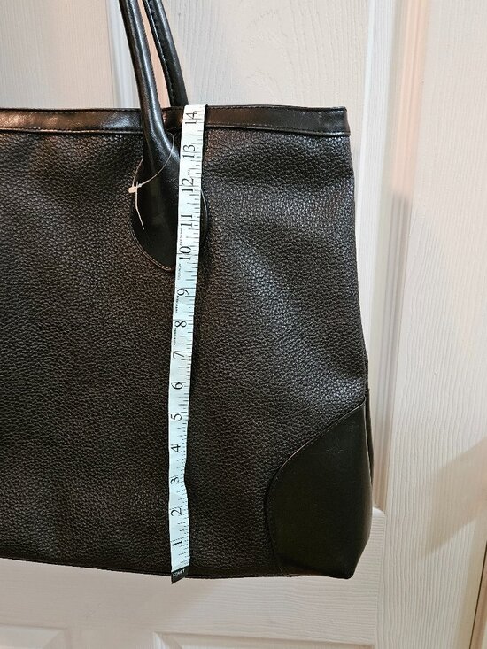 NWT:  Women's Extra Large Black Bag - Picture 4 of 8